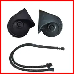 12V レクサス 純正サウンド ホーントヨタ車汎用 高音/低音2個セット LEXUS 車用 車 ホーン レクサス風 純正サウンド ホーン KYOUDEN TOYOTA用 二股分岐ハーネス(トヨタ車汎用ホーン+二股分岐ハーネスnew type)のサムネイル