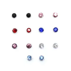 樹脂ピアス セット ピアス ジュエリー アクセサリー シンプル 5mm