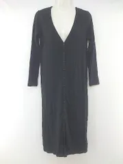 ◇ ◎ Ray BEAMS レイ ビームス 長袖 膝下丈 ワンピース ブラック レディース P  【中古】 【1209140007910】