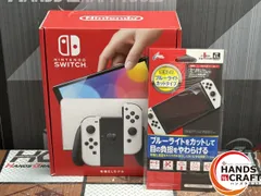 〇【未使用】任天堂 HEG-S-KAAAA Nintendo Switch スイッチ 有機ELモデル 専用保護フィルム付き【ハンズクラフト佐賀】【中古】