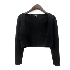 トッカ TOCCA カーディガン リブ XS 黒 ブラック /MNのサムネイル