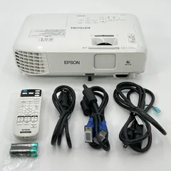 EPSON EB-W05 プロジェクター+ リモコン・ケーブル類 EPSON EB-W05 プロジェクター+ リモコン・ケーブル類