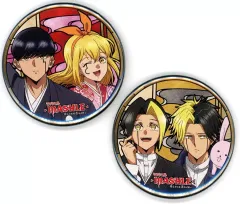 【中古】バッジ・ピンズ [単品] マッシュ＆フィン＆レモン＆レイン 缶バッジ2個セット 「Blu-ray/DVD マッシュル-MASHLE- 神覚者候補選抜試験編 1～4巻」 アニメイト連動購入特典
