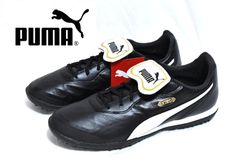 PUMA King Top TT 25.5プーマ キング トップ 新品未使用 PUMA【プーマ】キング トップ TT (ブラック/ホワイト/ゴールド