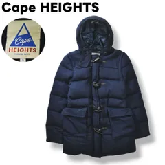 ケープハイツ Cape HEIGHTS ダウン ダッフルコート S ネイビー