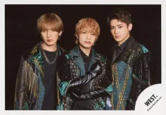 【中古】生写真(STARTO) WEST./藤井流星・中間淳太・小瀧望/横型・上半身/WEST. Stage Style Collection/WEST. オリジナルフォト2025/公式生写真