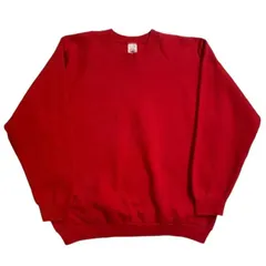 90's Fruit of the Loom Blank Sweat Red フルーツオブザルーム