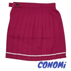 【新品・未使用】【良品】conomi　レディース　ピンク×ホワイトライン　無地　スカート　ｗ63　ｗ66