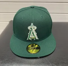 59FIFTY ニューエラ Newera ロサンゼルス エンゼルス LA Angels エバーグリーン MLB (14-9)