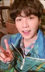 【中古】コレクションカード(男性) 防弾少年団/SUGA(シュガ)/裏面黒/「BTS DECO KIT」同梱品 ランダムフォトカード