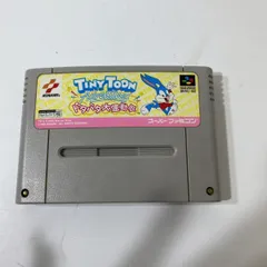 送料無料 スーパーファミコン タイニートゥーン TINY TOON Adventures 未検品 AAL1113小9836/1205