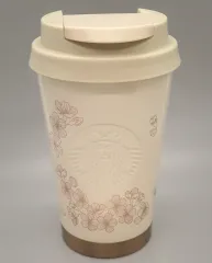 【中古】マグカップ･湯のみ SAKURA2024 ステンレスTOGOロゴ タンブラーグレース 355ml 「スターバックスコーヒー」