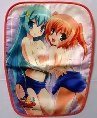 【中古】生活雑貨(キャラクター) 水無月遥＆テスラ・ヴァイオレット 椅子カバー 「PSPソフト 快盗天使ツインエンジェル～時とセカイの迷宮～」 WonderGOO特典