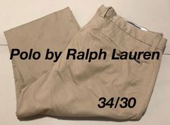 CN126【Polo Ralph Lauren☆チノパン】サイズ34/30  古着 ポロチノ パンツ ポロ ラルフローレン