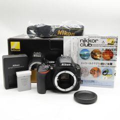 【シャッター回数5106回!】■ほぼ新品■ Nikon Nikon デジタル一眼レフカメラ D5600 ボディー ブラック D5600BK