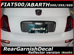 FIAT500 クラシック リアラック 荷物載せ