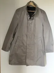 ブラックレーベルクレストブリッジ ステンカラーコート メンズ M グレーベージュ 2621202509270003