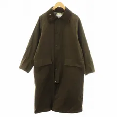 バブアー Barbour JOURNAL STANDARD relume別注 バーレー BURGHLEY SMU ステンカラーコート ロング丈 アウター 36 カーキ 2102372 /AN51のサムネイル