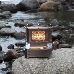 v*e様 激レア　激安　アイロンストーブ　キャンプストーブ　真鍮タンク　ビンテー v*e様 激レア 激安 アイロンストーブ キャンプストーブ 真鍮