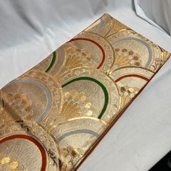 【特価】逸品 美品 正絹 袋帯 女性 婦人 レディース 和装小物 和装 着物 留袖 訪問着 振袖 浴衣 B102817