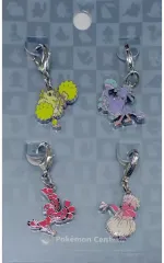 【中古】キーホルダー・マスコット(キャラクター) 741.オドリドリ 全国ずかんメタルチャーム(4個セット) 「ポケットモンスター」 ポケモンセンター限定