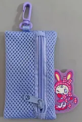 【中古】バッグ 7.ベリエちゃん メッシュ小物入れ パープル 「サンリオ当りくじ メゾピアノ 当りくじ」