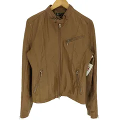 ミッシェルクラン MICHEL KLEIN homme シープレザー ダブルジップ シングル ライダース ジャケット メンズ FR：46 のサムネイル