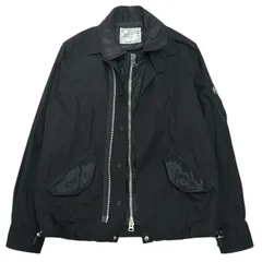 sacai 18aw ブルゾンジャケット sacai サカイ 18AW 日本製 ハイブリッドミリタリージャケット 18