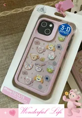 【即納在庫】上海ディズニー公式グッズ  でWonderful Life shop 海外限定 上海ディズニーランド  iPhone15/14/13ケース　ダッフィー＆フレンズ　ダッフィー　シェリーメイ　ステラルー