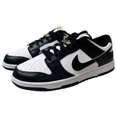 NIKE (ナイキ) DUNK LOW RETRO SE ンク ロー レトロ シーズナルエディション ワールド チャンプ スニーカー DR9511-100 28.5cm US10.5 ブラック ホワイト メンズ/036