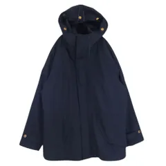 Dunhill ダンヒル ムートン ライナー付き ウール ラムレザー切替 モッズコート ネイビー系 XS【中古】のサムネイル