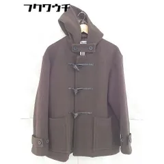 ■ GLOBAL WORK グローバルワーク フード付き 長袖 ダッフル コート サイズM ブラウン レディース 【中古】 【1102260002615】