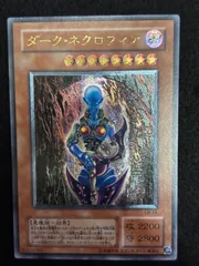 空　ダークネクロフィア レリーフ 遊戯王 アルティメットレア psa5 遊戯王 ダークネクロフィア レリーフ アルティメットの通販 甚田