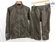T097 [未使用品] adidas アディダス トラックジャージ M カーキ セットアップ AH3884 AH3882 | O★