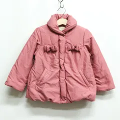 ビケットクラブ ナイロンジャケット リボン ジャンパー アウター キッズ 女の子用 100サイズ ピンク Biquette Club 【中古】のサムネイル