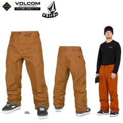 【新品未使用】VOLCOM DUA GORE-TEX PANT　24‐25　ボルコム　デュアゴアパンツ(SIZE:L COLOR:CRL)　GORE-TEX 2LAYER / ゴアテックス/2025　VOLCOM JAPAN正規品　G1352519のサムネイル