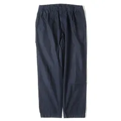 AURALEE オーラリー パンツ サイズ:4 ハイカウント フィンクス シャンブレー イージー パンツ HIGH COUNT FINX CHAMBRAY PANTS A6SP03HC ネイビー 紺 日本製 ボトムス ズボンのサムネイル
