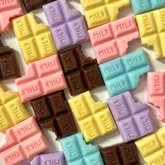 デコパーツ チョコレート 5個セット 【番号指定可能】ホイップ ホイップデコ ハンドメイド 資材 ゆめかわ