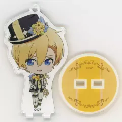 【中古】雑貨 六弥ナギ 「アイドリッシュセブン×animatecafe トレーディングアクリルスタンドキーホルダー 記念日ver. IDOLISH7」