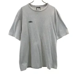 umbro アンブロ 半袖 Tシャツ O グレー メンズ 古着
