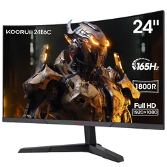 KOORUI 24E6C ゲーミングモニター 24インチ Amazon.co.jp: KOORUI モニター 24インチ 120Hz フルHD