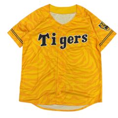 阪神タイガース　ユニフォーム　応援グッズ　ミズノ　美品　フリーサイズ    野球観戦　グッズ　虎　タイガー