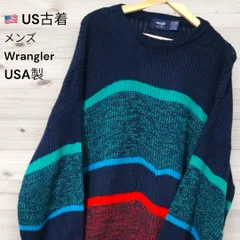 Wrangler USA製 90s ヴィンテージカラフルセーターのサムネイル