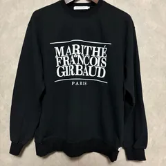 【新品】MaritheFrancoisGirbaud 長袖トップス　スウェット FLOWER OVERSIZED SWEATSHIRT（スウェット）｜MARITHE +