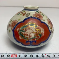 時代、伊万里、三耳壺。　　無傷。 学芸の小部屋 染付 樹鳥文 三耳壺 -戸栗美術館-