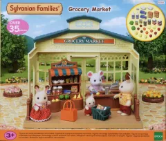 【中古】おもちゃ Grocery Market -森のマーケット- 「シルバニアファミリー」