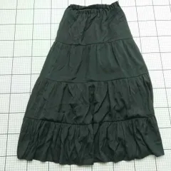 ◇ ⊂ ウィゴー ティアードスカート WE21SM06-L0019 ブラック系 Fサイズ レディース レディース E  【1509190040579】のサムネイル
