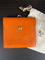 【新品未使用】イルビゾンテ 二つ折り 財布 オレンジ