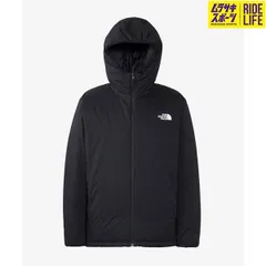 【ムラサキ公式】THE NORTH FACE/ザ・ノース・フェイス リバーシブルエニータイムインサレーテッドフーディ メンズ 中綿ジャケット アウター ブラック×ニュートープ NY82380 KN