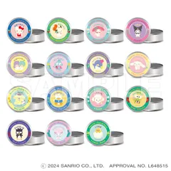 【新品・公式】【コレイズ限定特典付】サンリオキャラクターズ マグネット缶ケース（栽培キット入り） コンプリートセット(全15種) 公式グッズ コレイズ